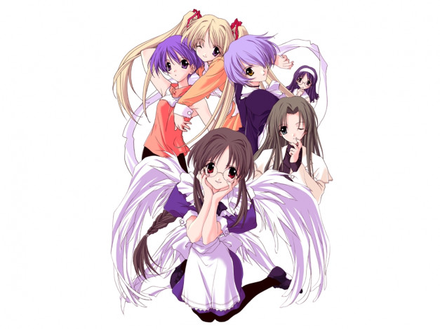 Обои картинки фото аниме, happy, lesson