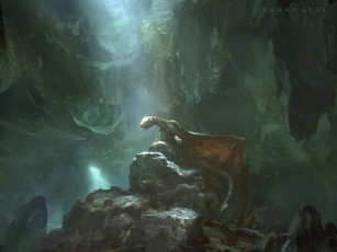 Картинка фэнтези драконы