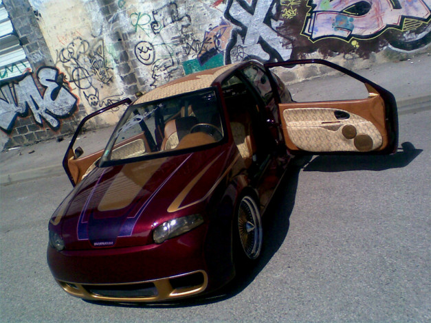 Обои картинки фото автомобили, fiat