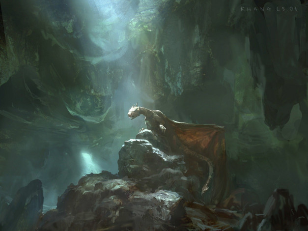 Обои картинки фото фэнтези, драконы