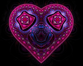 Картинка 3д графика fractal фракталы