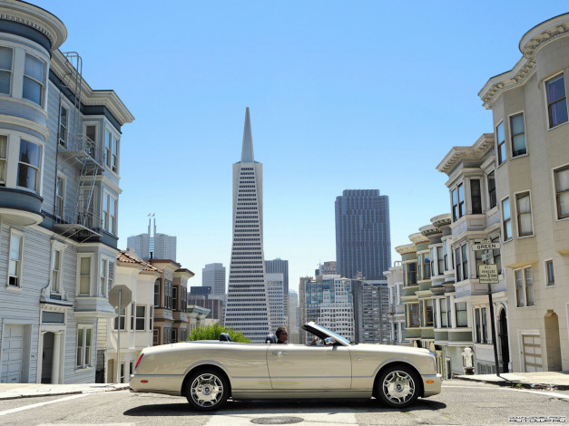 Обои картинки фото bentley, azure, автомобили