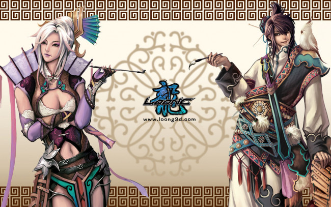 Обои картинки фото loong, dragon, видео, игры