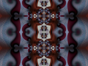 Картинка 3д графика fractal фракталы фон узор