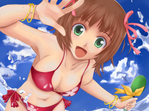 Картинка аниме idolm@ster девушка