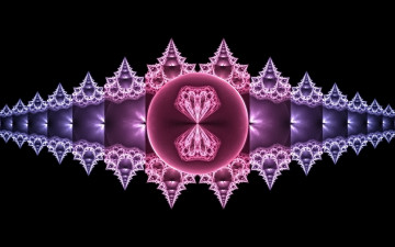 Картинка 3д графика fractal фракталы графпика фон узор