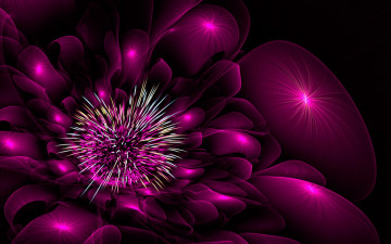 Картинка 3д графика fractal фракталы узор фон