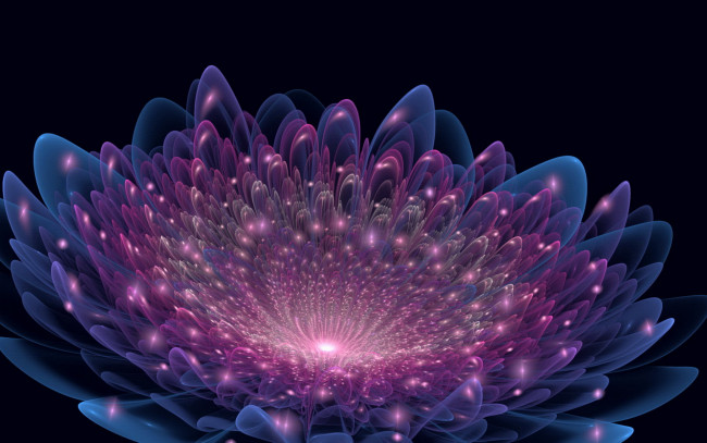 Обои картинки фото 3д, графика, flowers, цветы, узор, фон