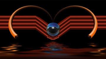 Картинка 3д графика abstract абстракции узор цвета фон