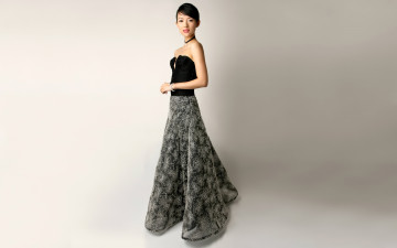 Картинка Zhang+Ziyi девушки   юбка топ