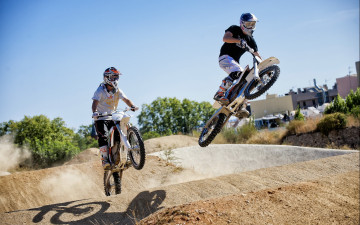 Картинка спорт мотокросс freeride гонки 350 ktm