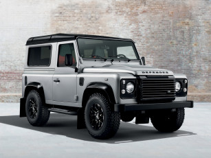 Картинка автомобили land-rover land rover defender 90 black pack 2014