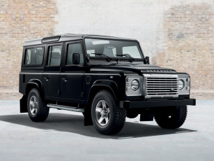 Картинка автомобили land-rover land rover defender 90 black pack 2014