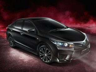 Картинка автомобили toyota corolla altis esport 2014г темный
