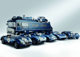 Картинка автомобили разные+вместе ecosse