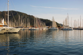 Картинка корабли Яхты море