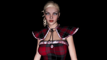 Картинка 3д+графика people+ люди фон взгляд девушка