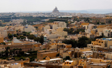 Картинка мальта+виктория города -+панорамы мальта виктория дома панорама