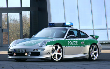 Картинка автомобили полиция porsche