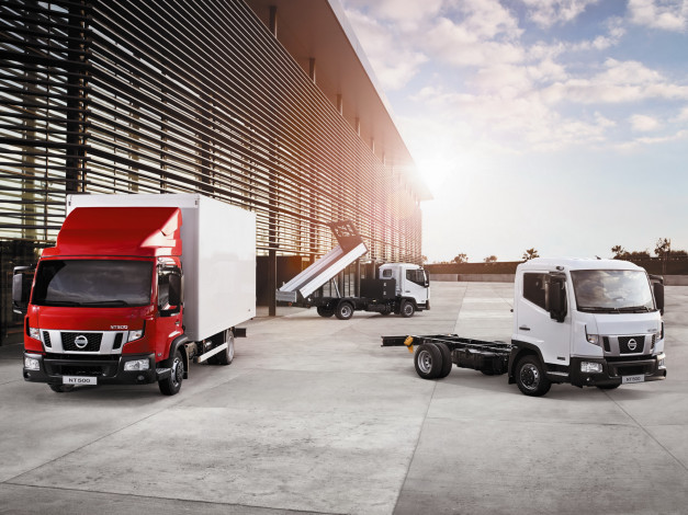 Обои картинки фото автомобили, nissan, datsun, nt500, 2014г