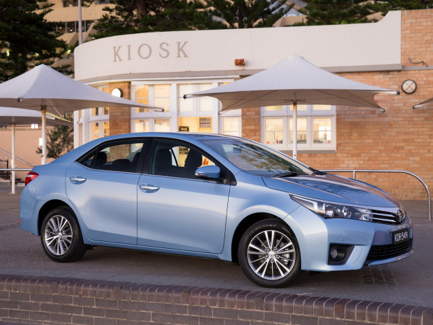 Обои картинки фото автомобили, toyota, corolla, sedan, sx, 2014