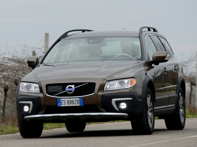 Обои картинки фото автомобили, volvo, xc70, d4, polar, 2014