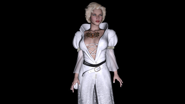 Обои картинки фото 3д графика, people , люди, фон, девушка, взгляд