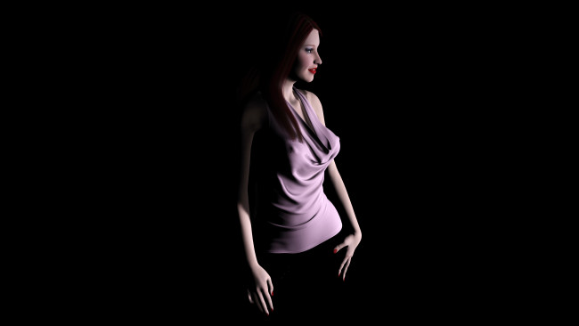 Обои картинки фото 3д графика, people , люди, фон, взгляд, девушка