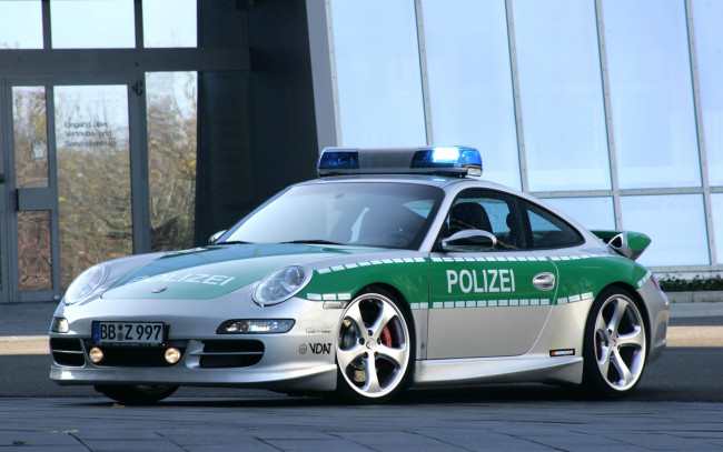 Обои картинки фото автомобили, полиция, porsche
