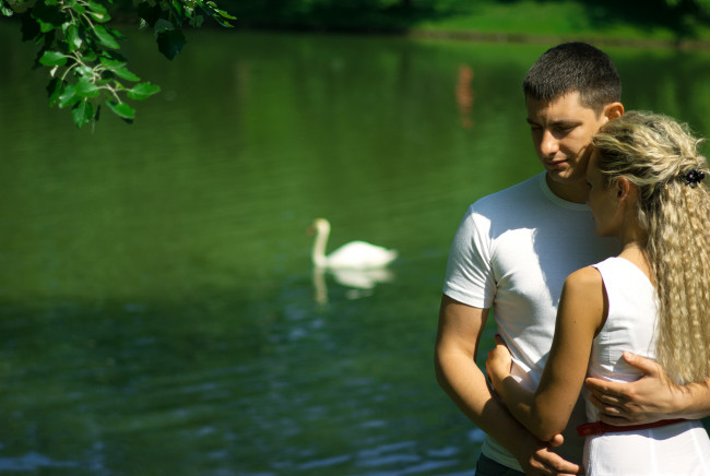 Обои картинки фото разное, мужчина женщина, парень, девушка, парк, любовь