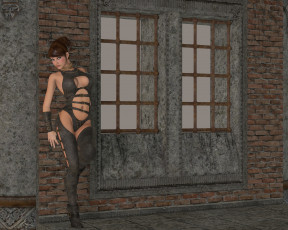 Картинка 3д+графика люди+ people девушка взгляд фон