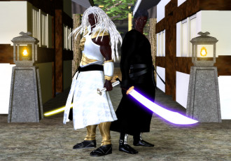 Картинка 3д+графика фантазия+ fantasy оружие мужчина фон взгляд девушка