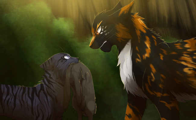 Обои картинки фото рисованное, животные,  собаки, собаки, взгляд