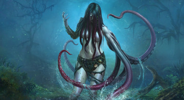 Картинка видео+игры juggernaut щупальца утопленница drowned samara игра wars