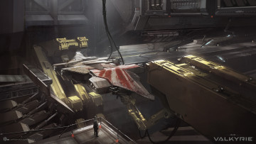 Картинка eve +valkyrie видео+игры -+eve valkyrie шутер action