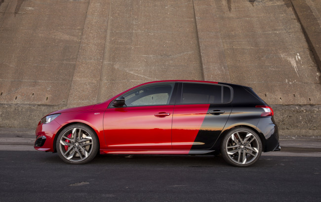 Обои картинки фото автомобили, peugeot, 2016г, au-spec, 308, gti