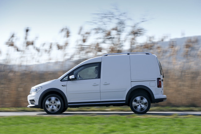 Обои картинки фото автомобили, volkswagen, caddy, kasten, alltrack, 2015г