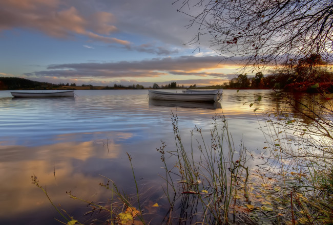 Обои картинки фото корабли, лодки,  шлюпки, лес, река