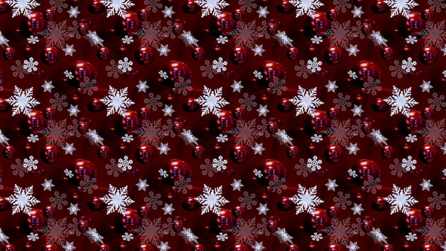 Обои картинки фото векторная графика, другое , other, снежинки, фон, шарики, текстура