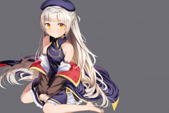 Картинка аниме azur+lane взгляд девушка фон