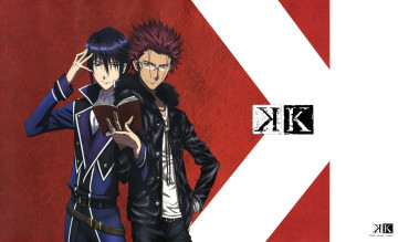 Картинка аниме k+project k project suoh mikoto munakata reisi