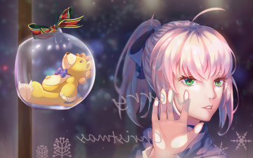 Картинка аниме fate stay+night девушка