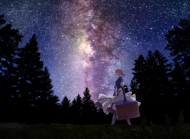 Обои картинки фото аниме, violet evergarden, девушка