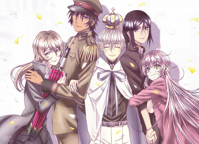 Обои картинки фото аниме, k project, парни, k, project