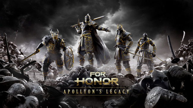 Обои картинки фото видео игры, for honor, for, honor, файтинг, шутер, action