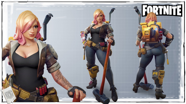 Обои картинки фото видео игры, fortnite, action, ролевая