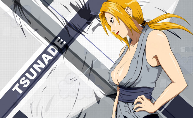 Обои картинки фото аниме, naruto, tsunade, shinobi, hokage