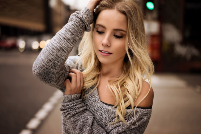 Обои картинки фото девушка, девушки, -unsort , блондинки,  светловолосые, модель