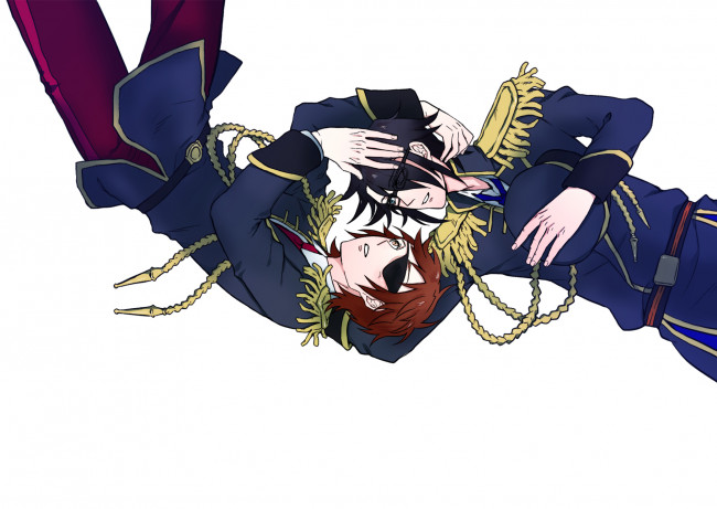 Обои картинки фото аниме, k project, fushimi, saruhiko, yata, misaki, k, project