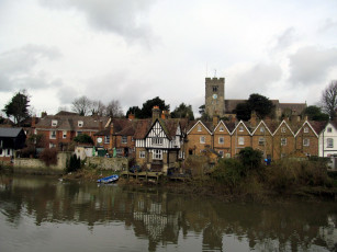 Картинка города -+здания +дома коттеджи